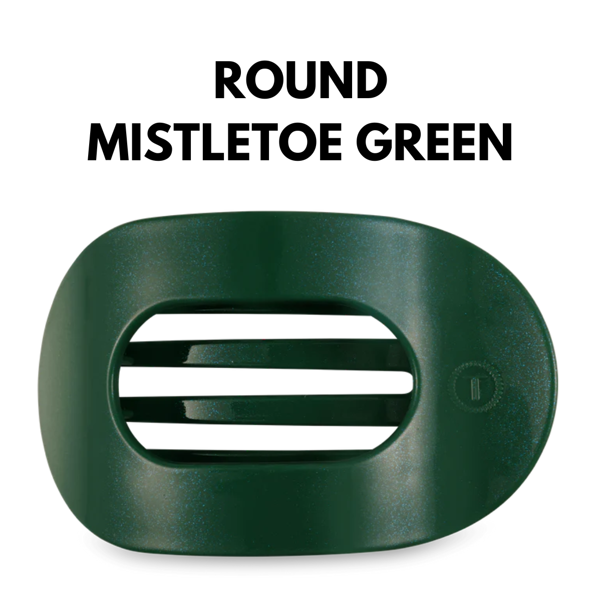 Round Teleties Flat Clips