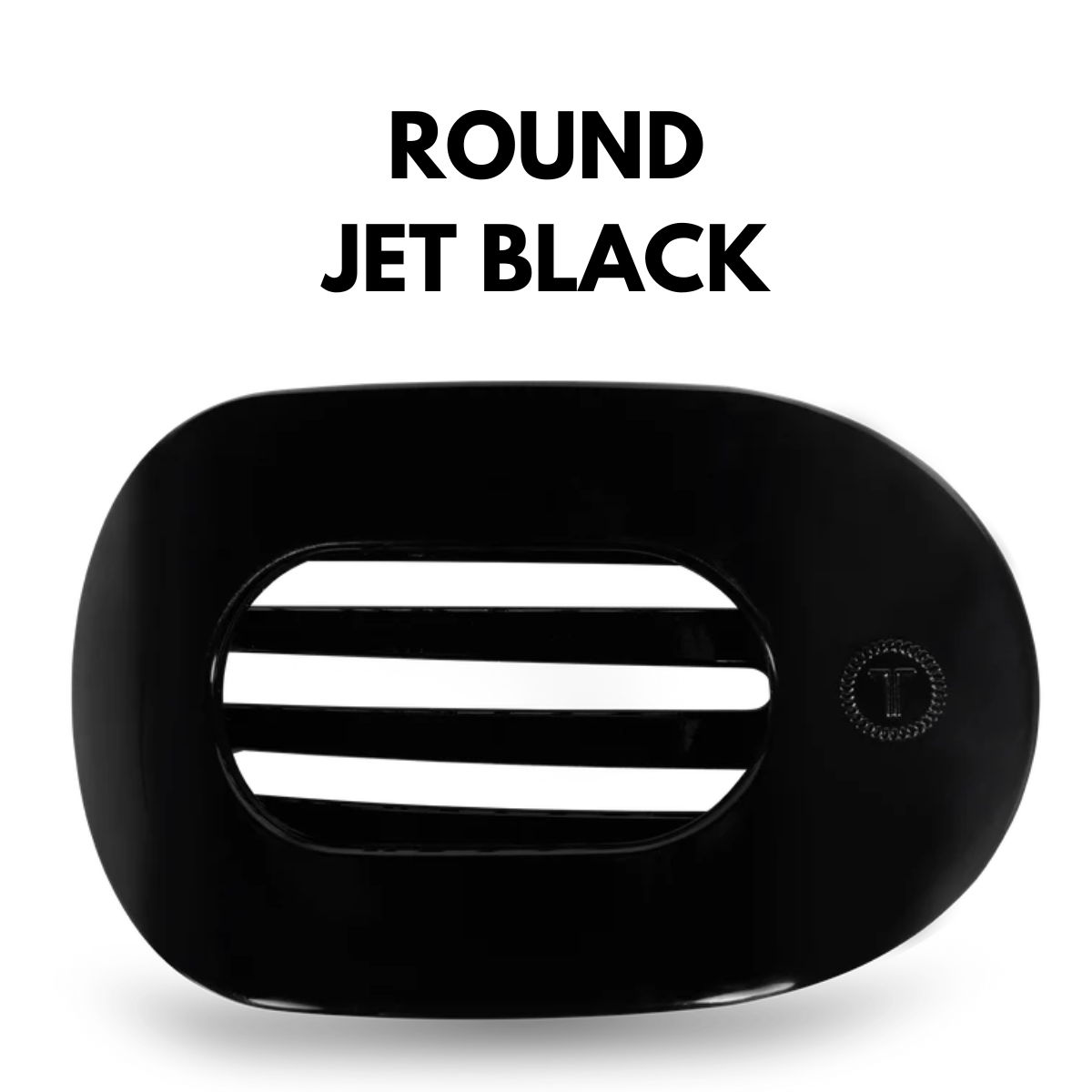 Round Teleties Flat Clips