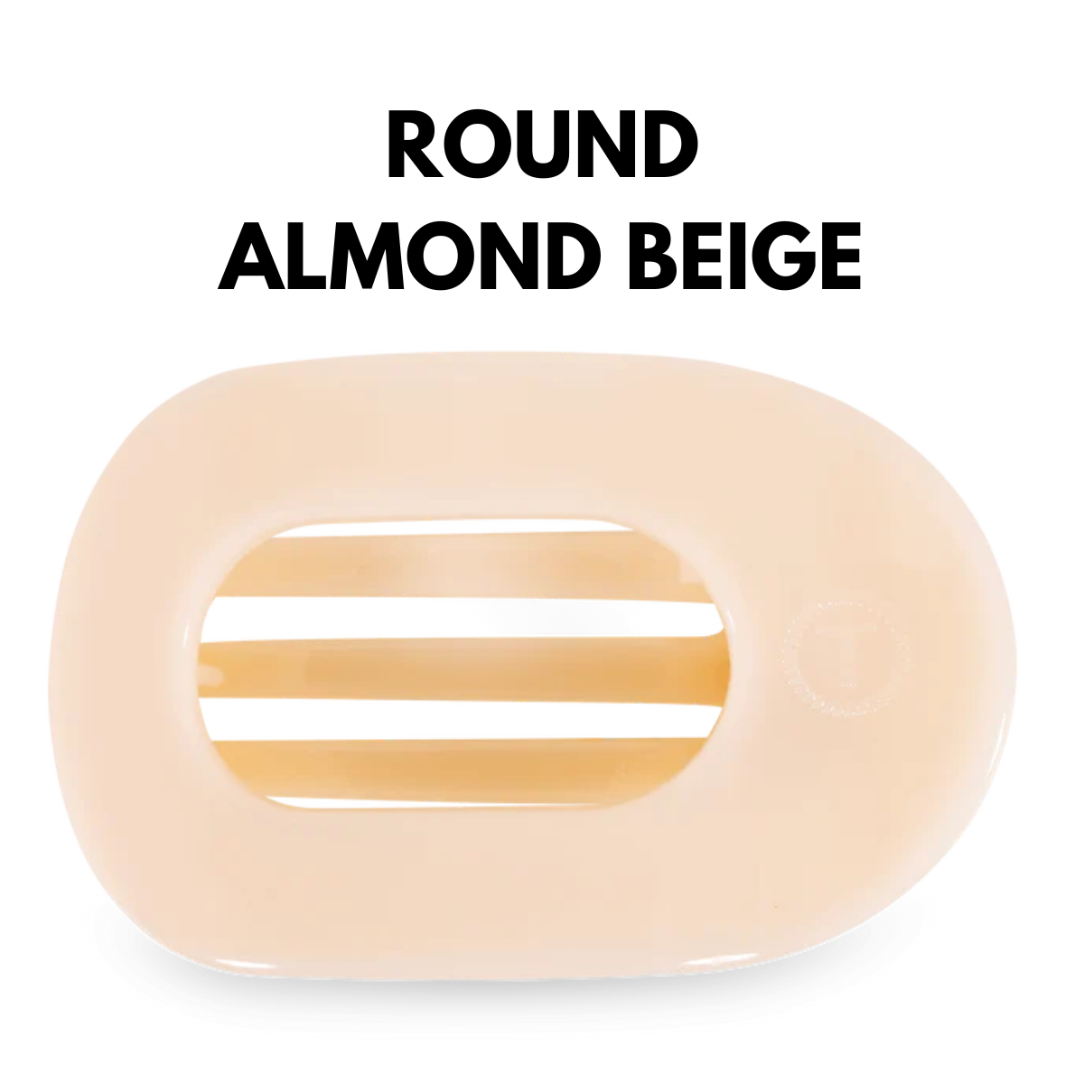 Round Teleties Flat Clips