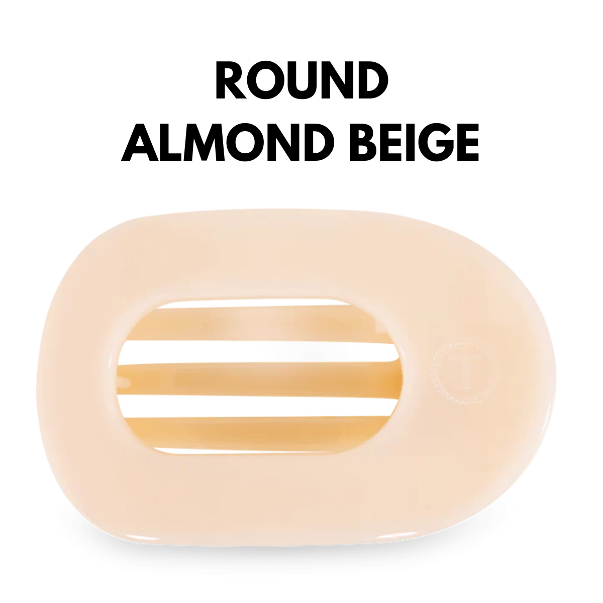 Round Teleties Flat Clips