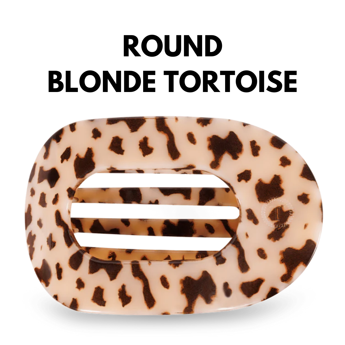 Round Teleties Flat Clips