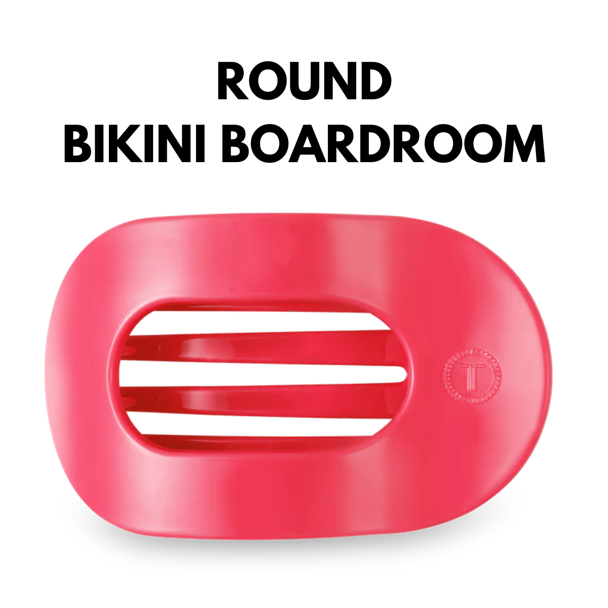 Round Teleties Flat Clips