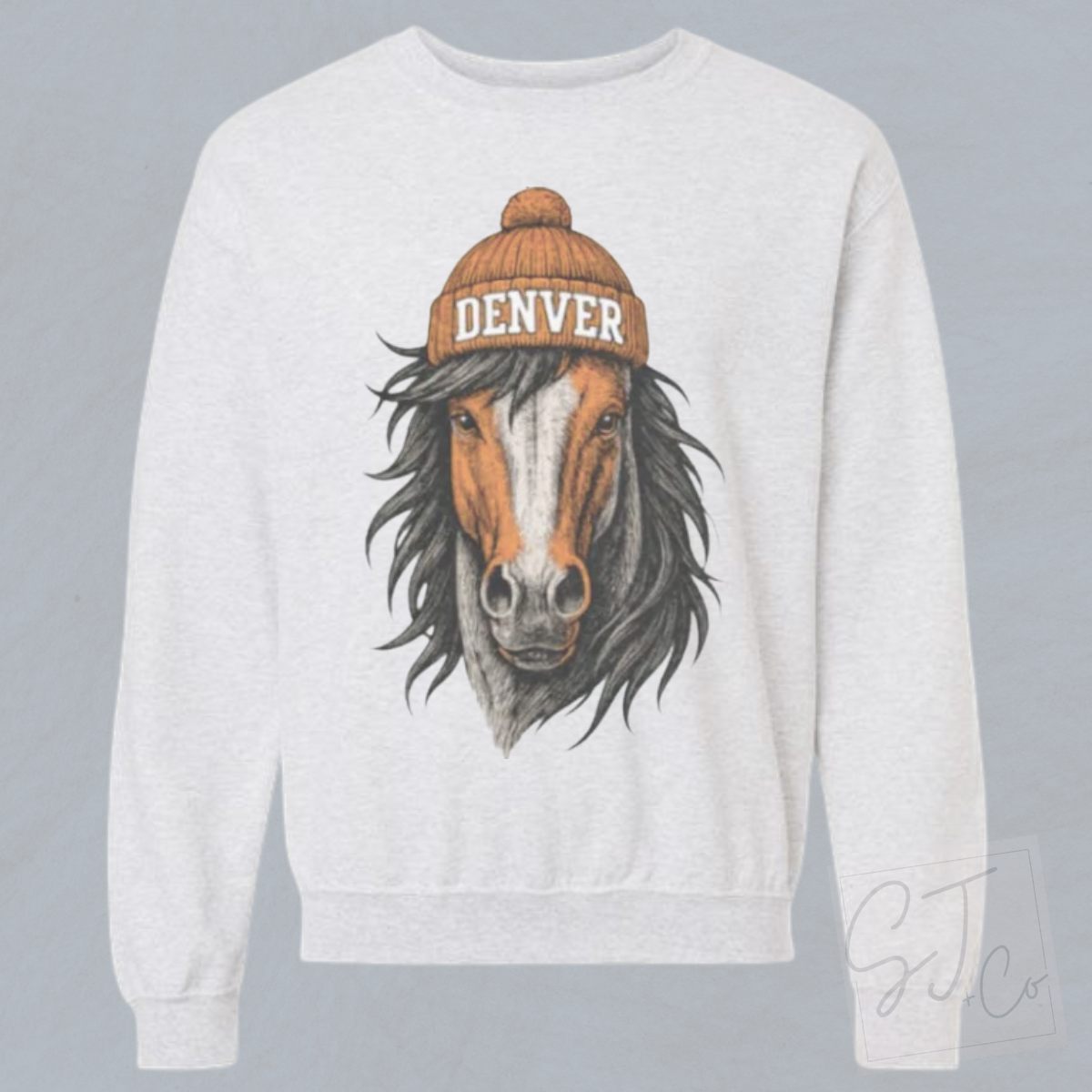 Retro Oversized Mascot Football Sweatshirt
