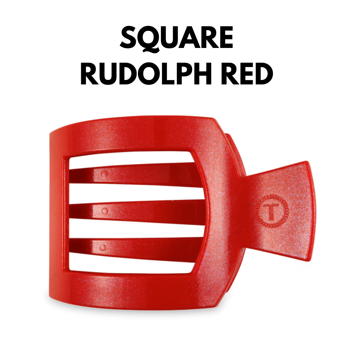 Square Teleties Flat Clips