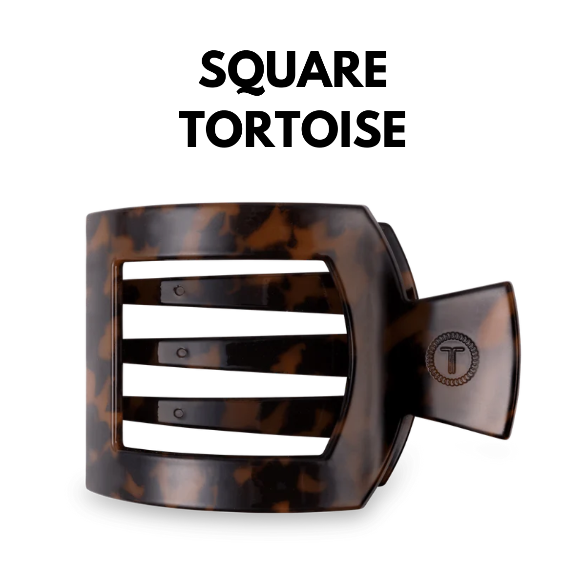 Square Teleties Flat Clips
