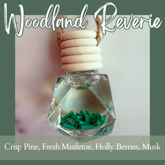 HWCC Woodland Reverie Hanging Car Diffuser