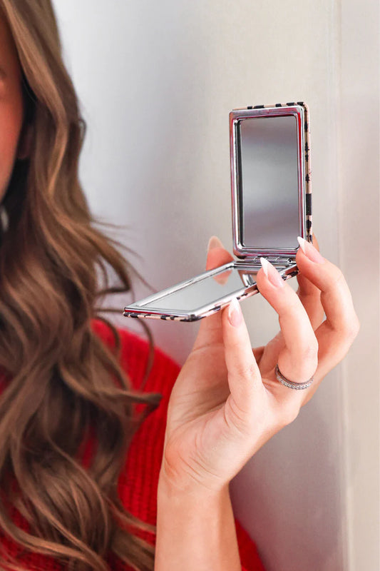 Safari Chic Compact Mirror