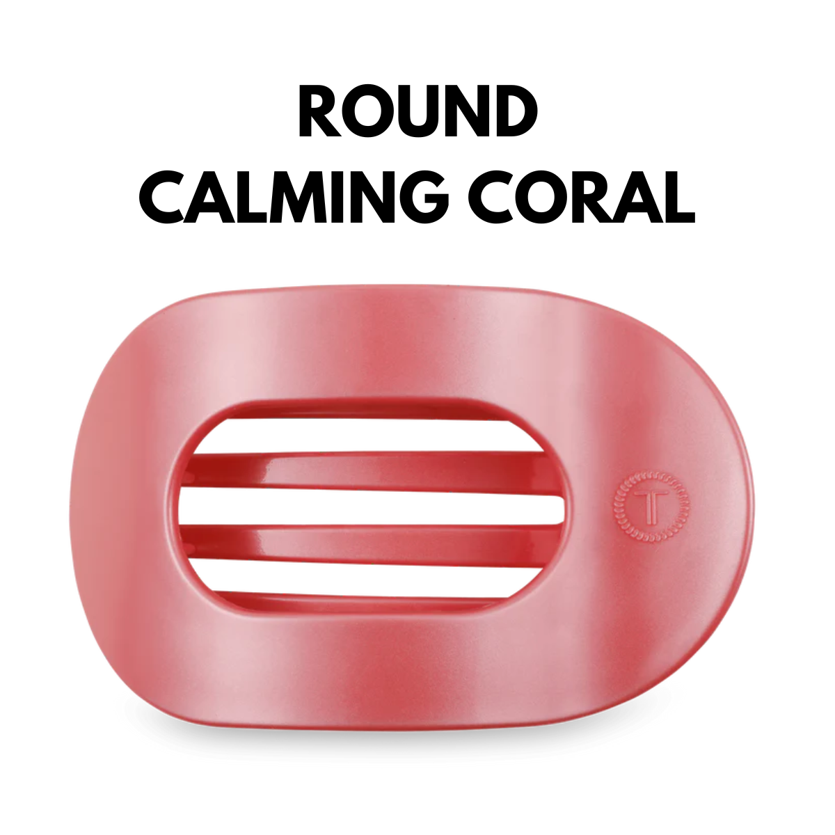 Round Teleties Flat Clips