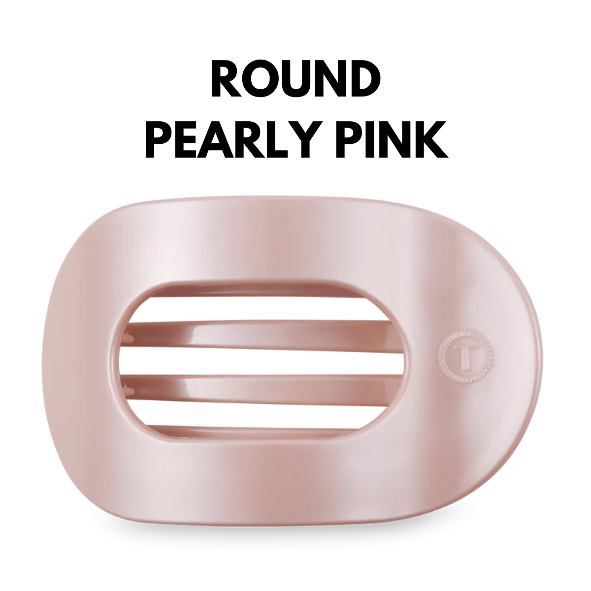Round Teleties Flat Clips