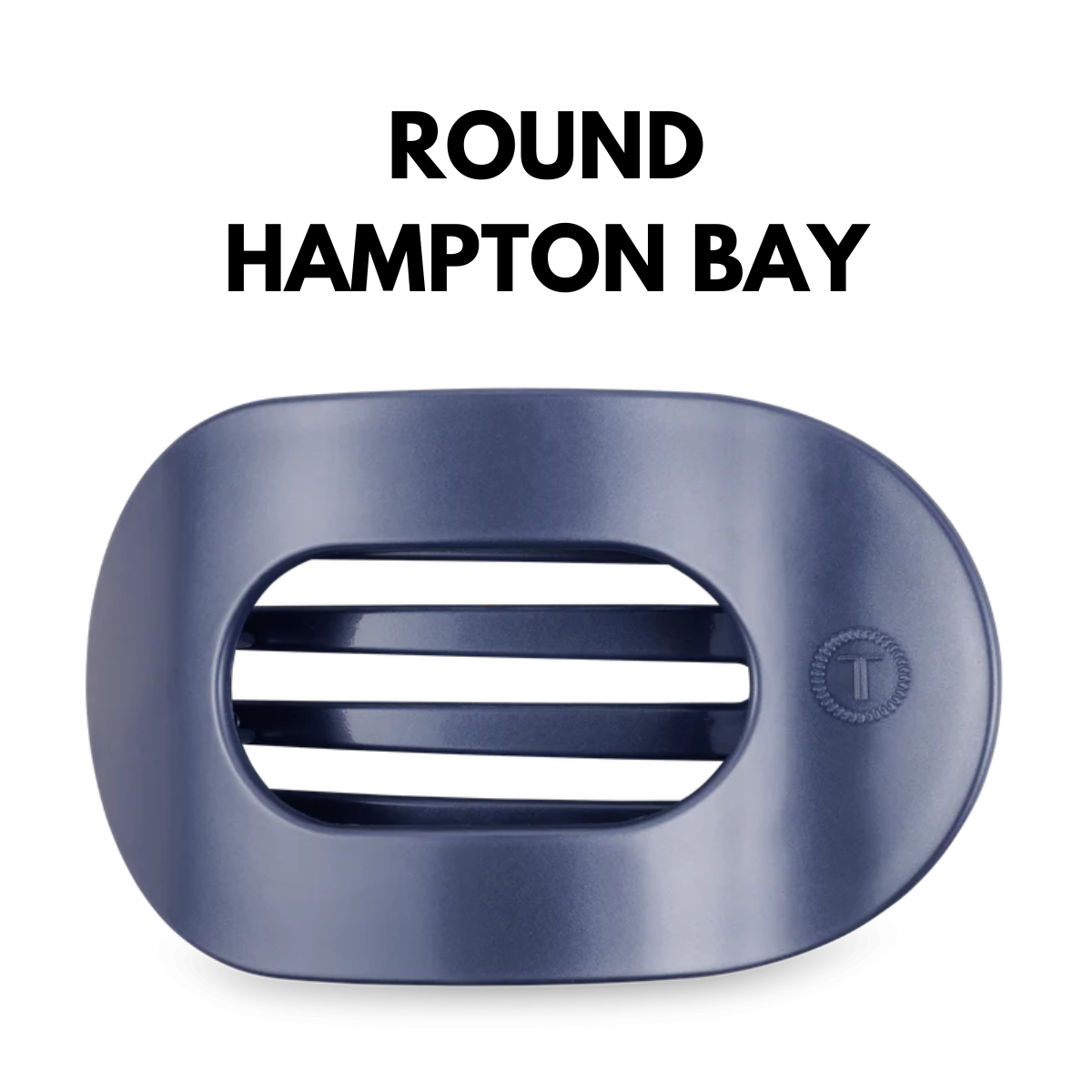 Round Teleties Flat Clips