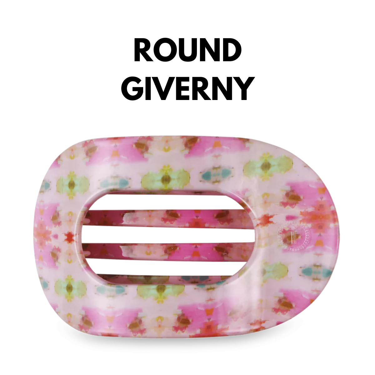 Round Teleties Flat Clips