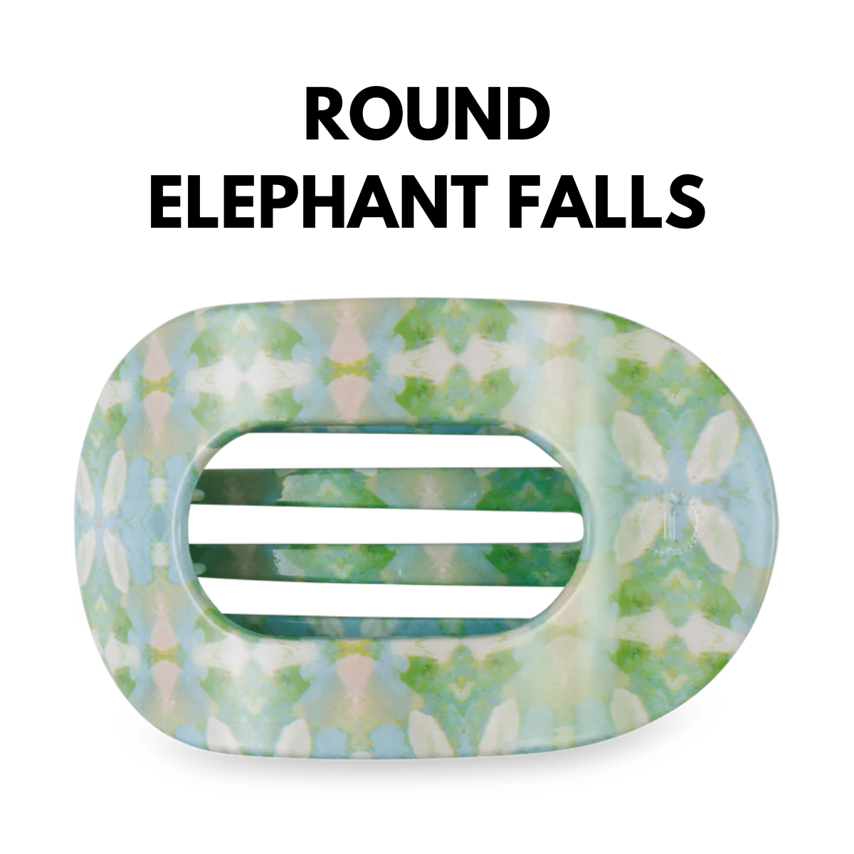 Round Teleties Flat Clips