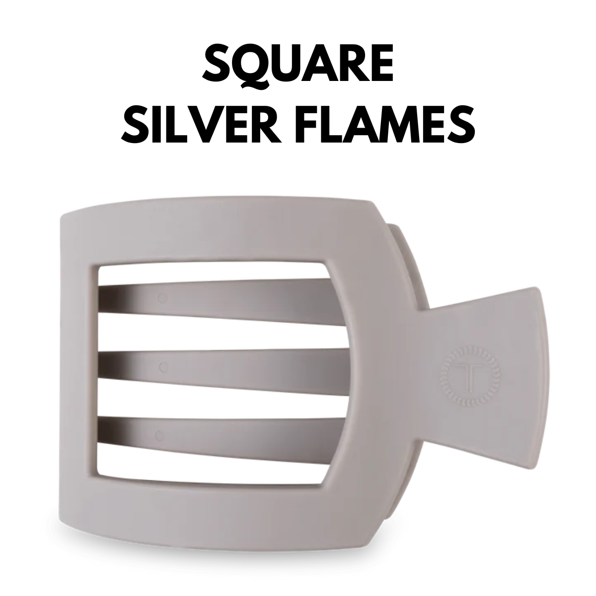 Square Teleties Flat Clips