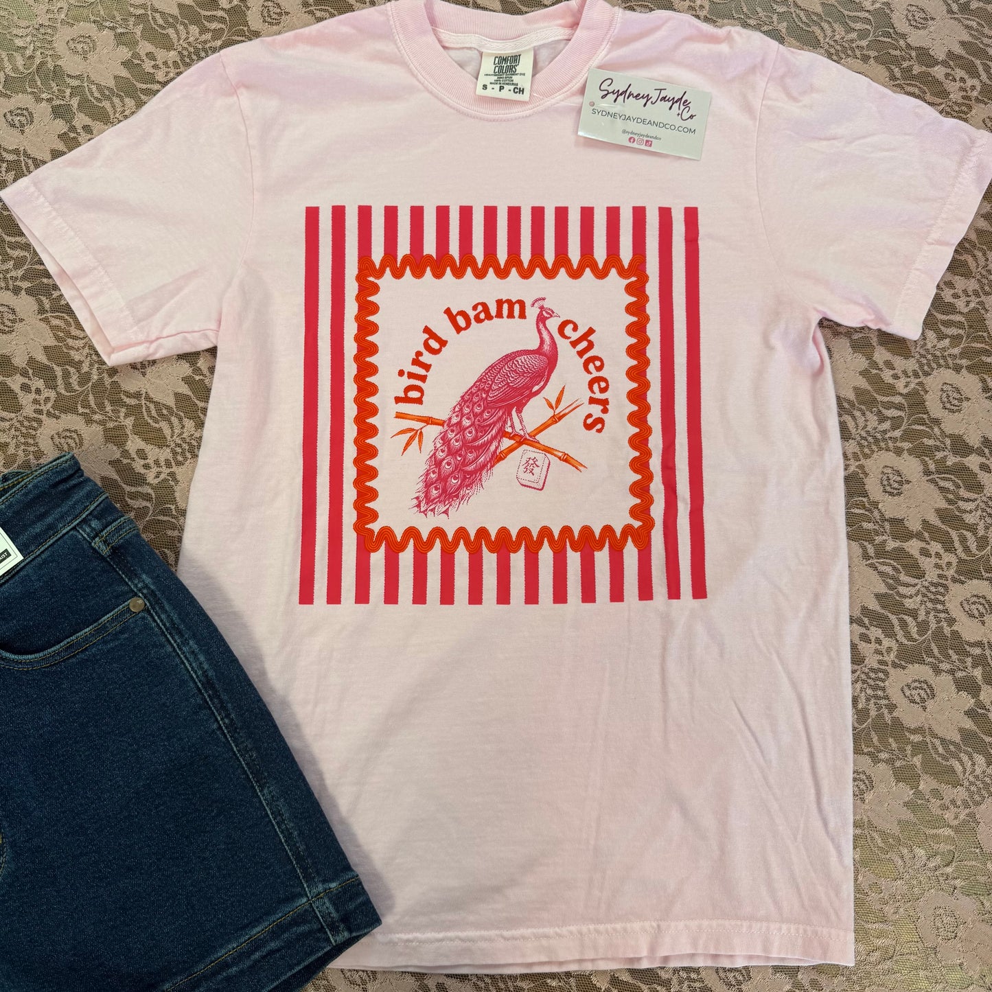 Bird Bam Cheers Graphic Tee