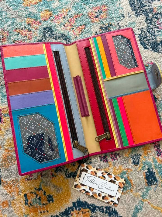 Folklore Couture Oversized Wallet