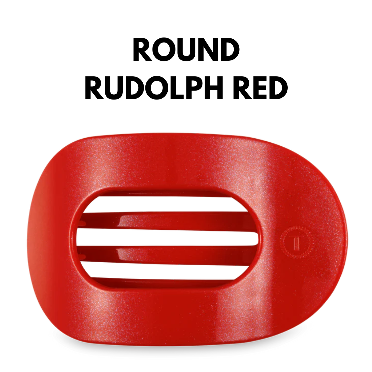 Round Teleties Flat Clips