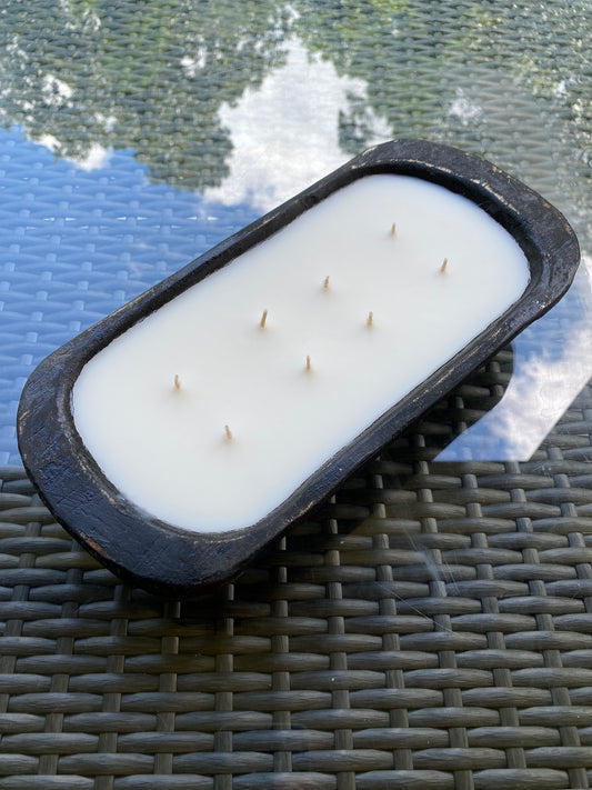 Citronella Patio Dough Bowl Candles