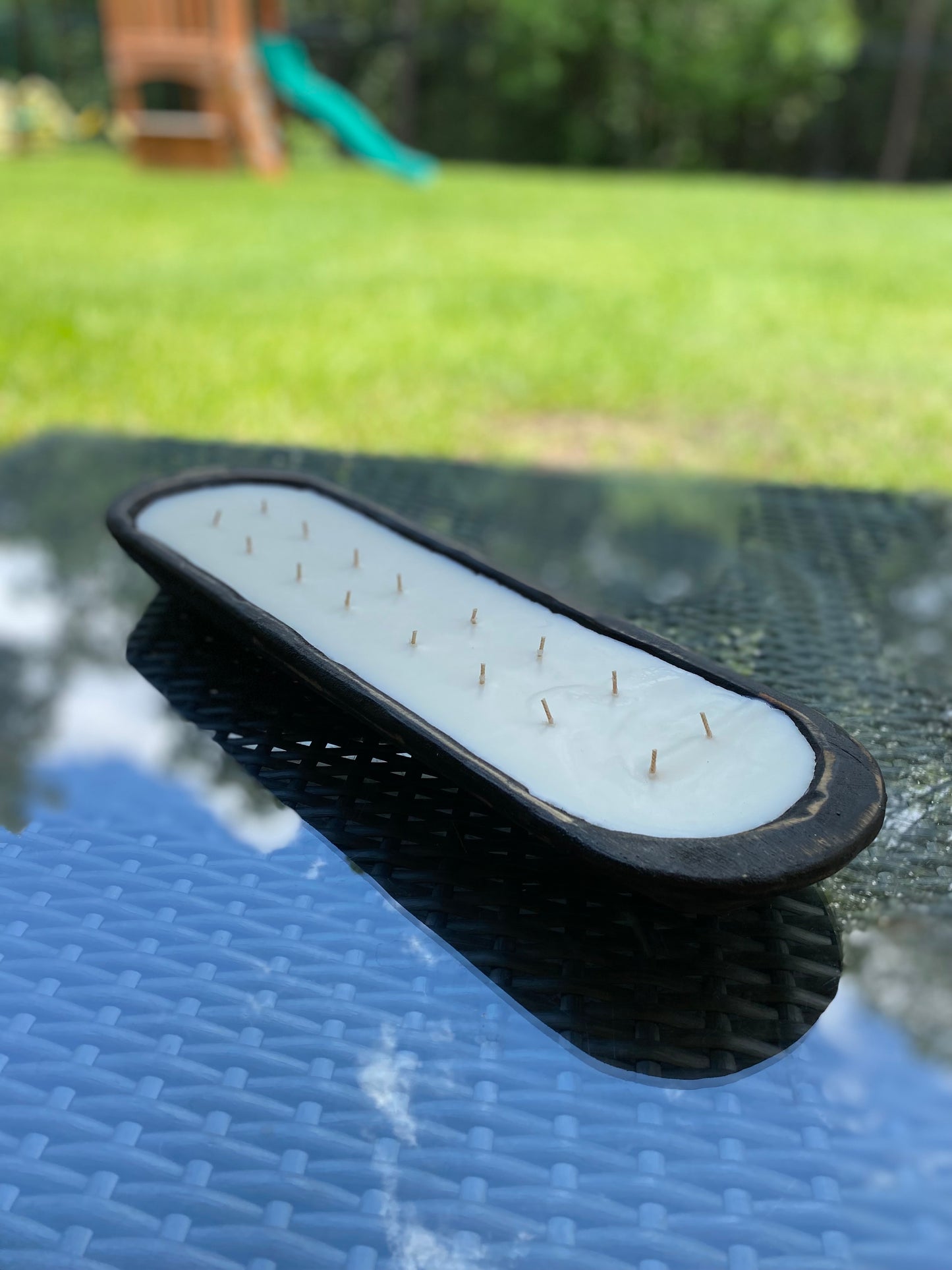 Citronella Patio Dough Bowl Candles