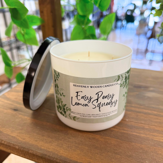 HWCC Easy Peasy Lemon Squeezy Triple Wick Candle