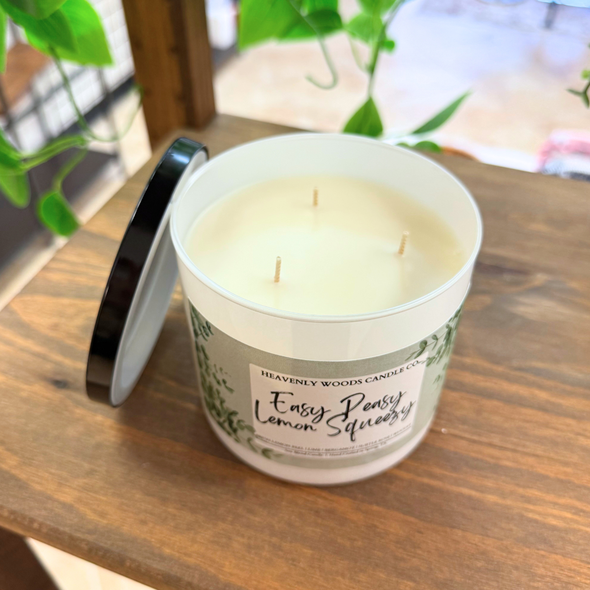 HWCC Easy Peasy Lemon Squeezy Triple Wick Candle
