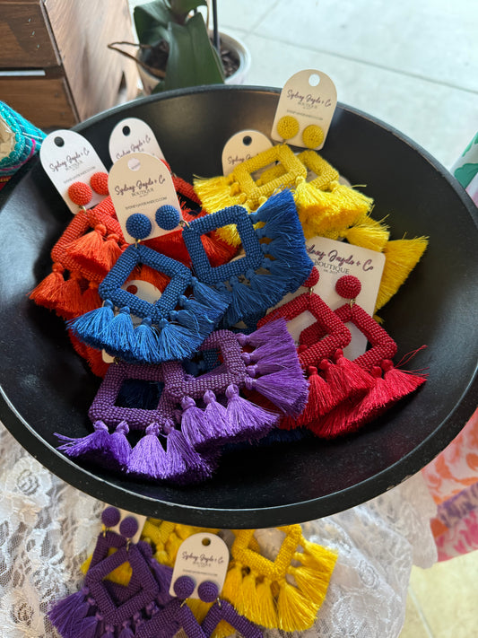 Jess Lea Ellie Fringe Earrings