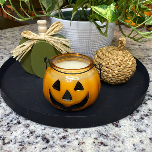 Jack-O-Lantern Candle