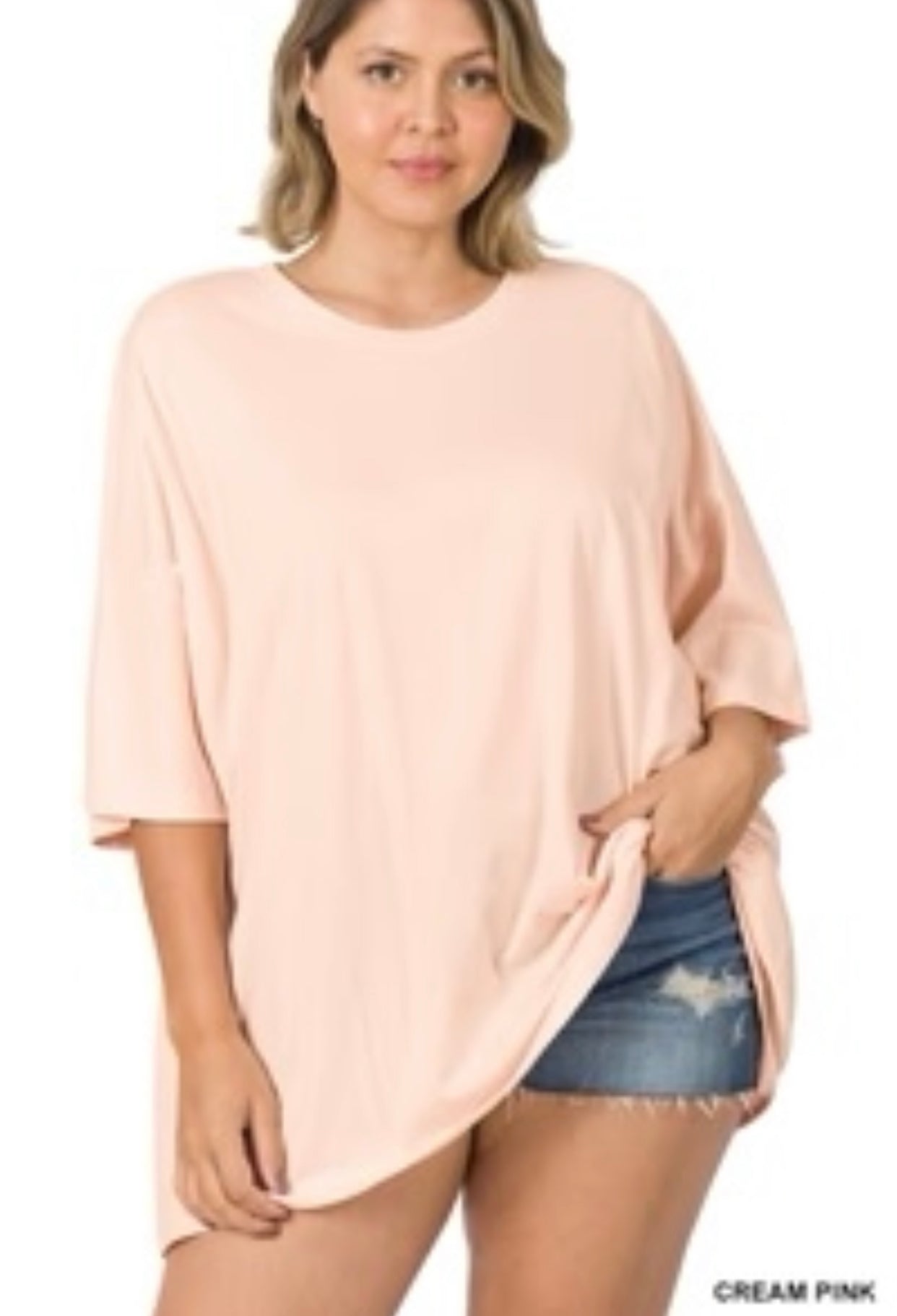 Oversized Basic Tee