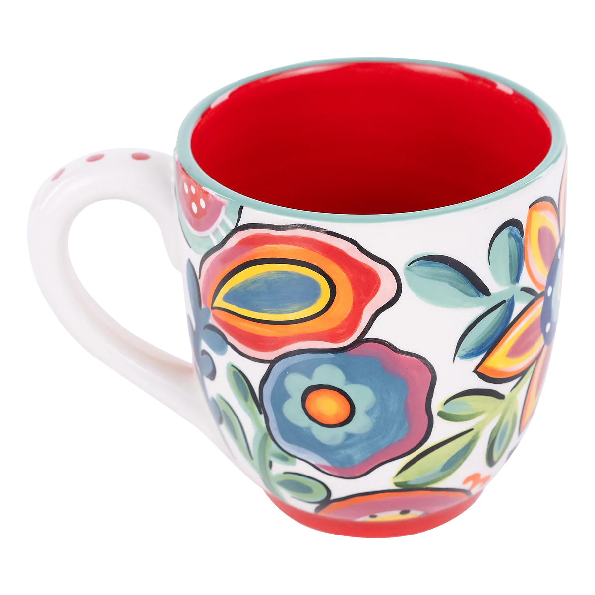 In The Garden Floral Coffee Mug
