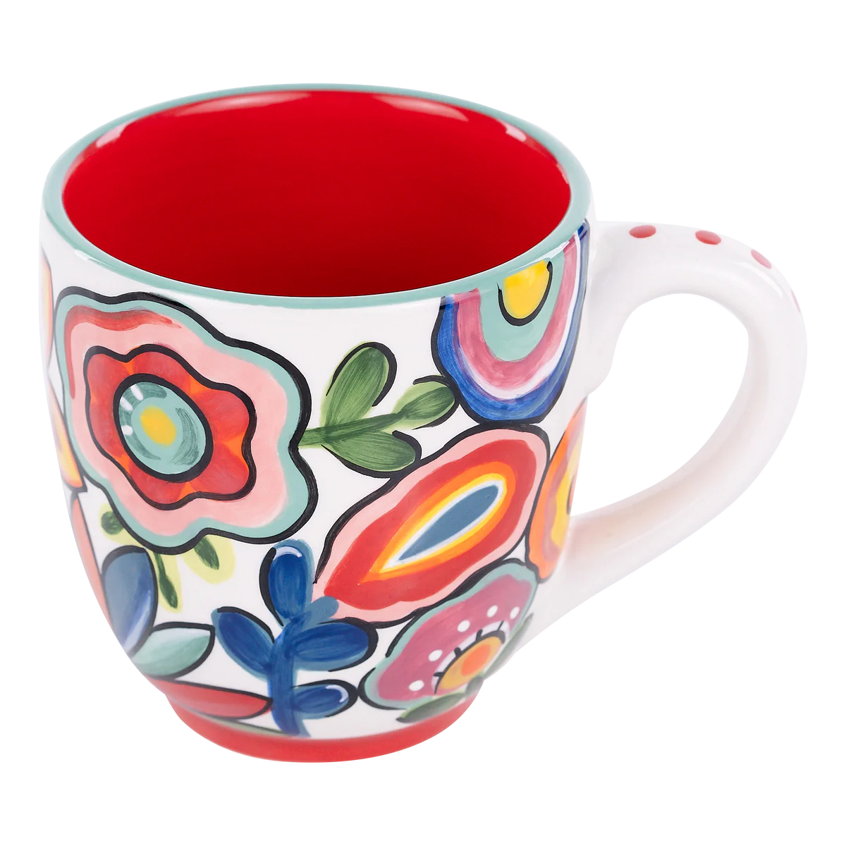 In The Garden Floral Coffee Mug