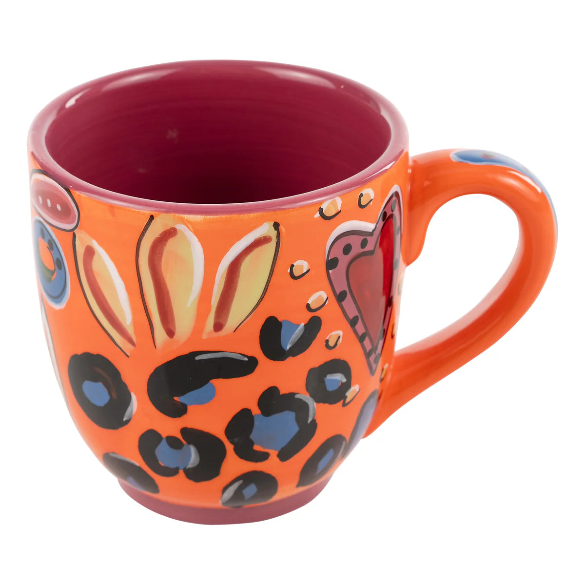 Orange & Pink Coffee Mug