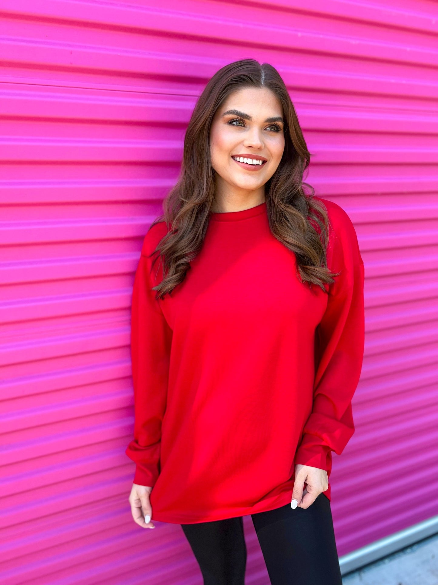 Jess Lea Marshmallow Tunic Top