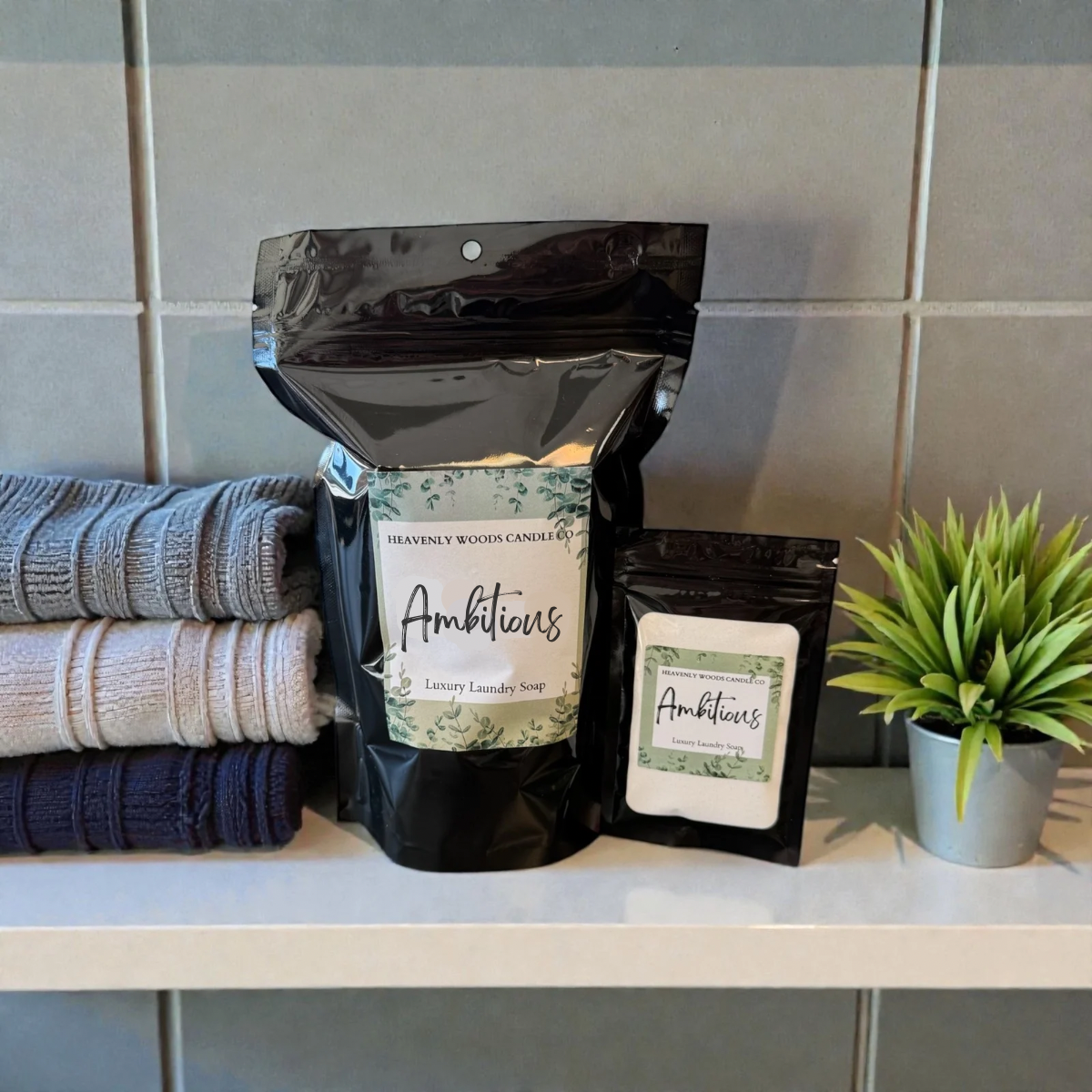 Heavenly Woods Luxury Laundry Soap – Scented Powder Detergent