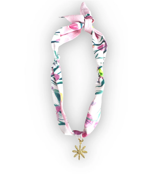 In The Spotlight Scarf Charm Necklace