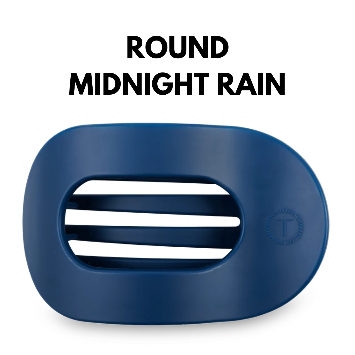 Round Teleties Flat Clips