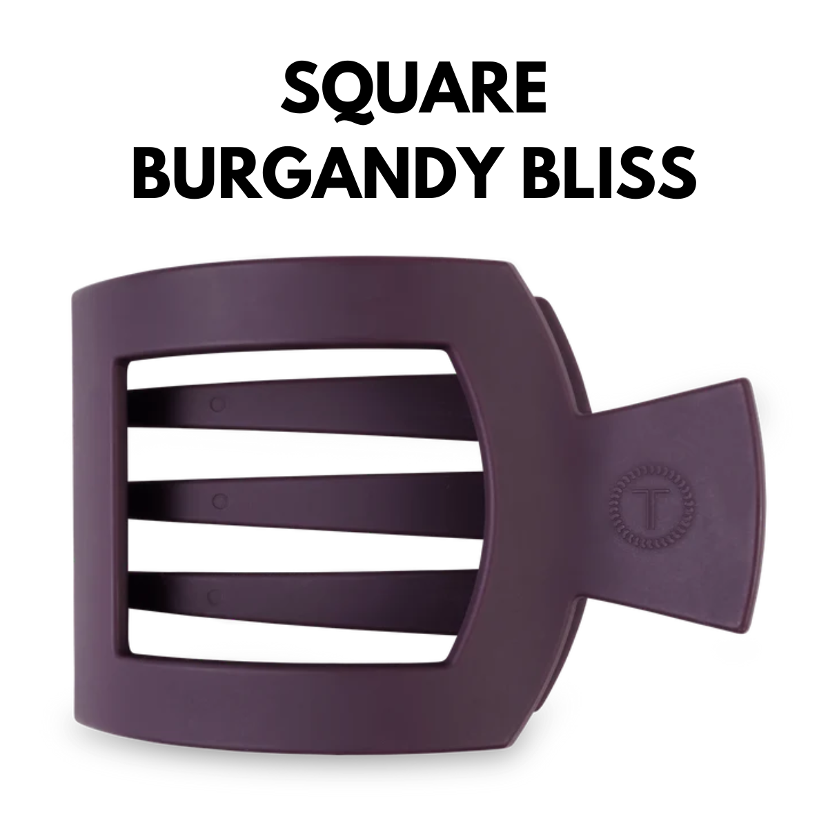 Square Teleties Flat Clips