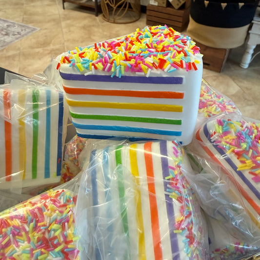Squishy Rainbow Cakes