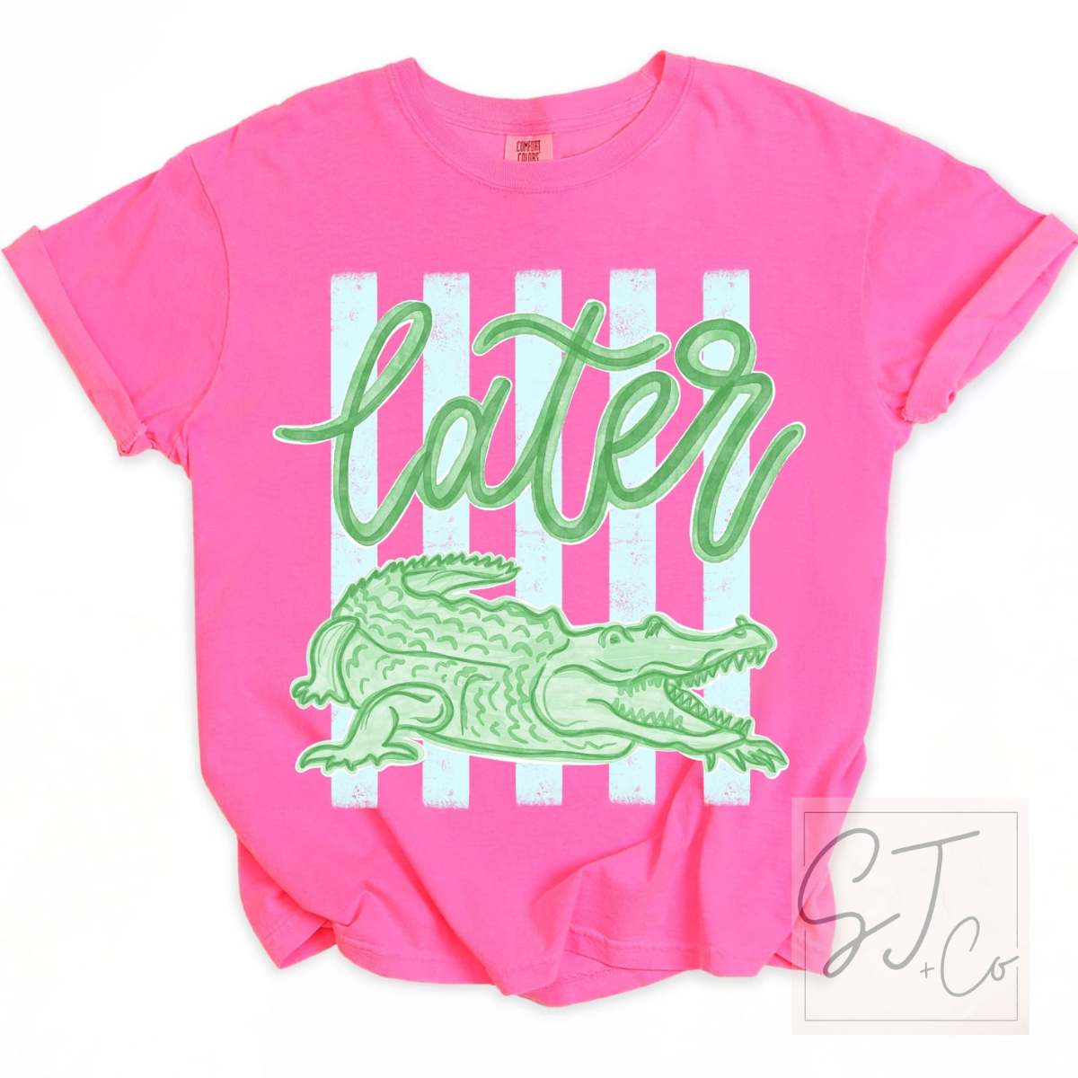 Later Gator Graphic Tee – Comfort Colors Cotton Tee