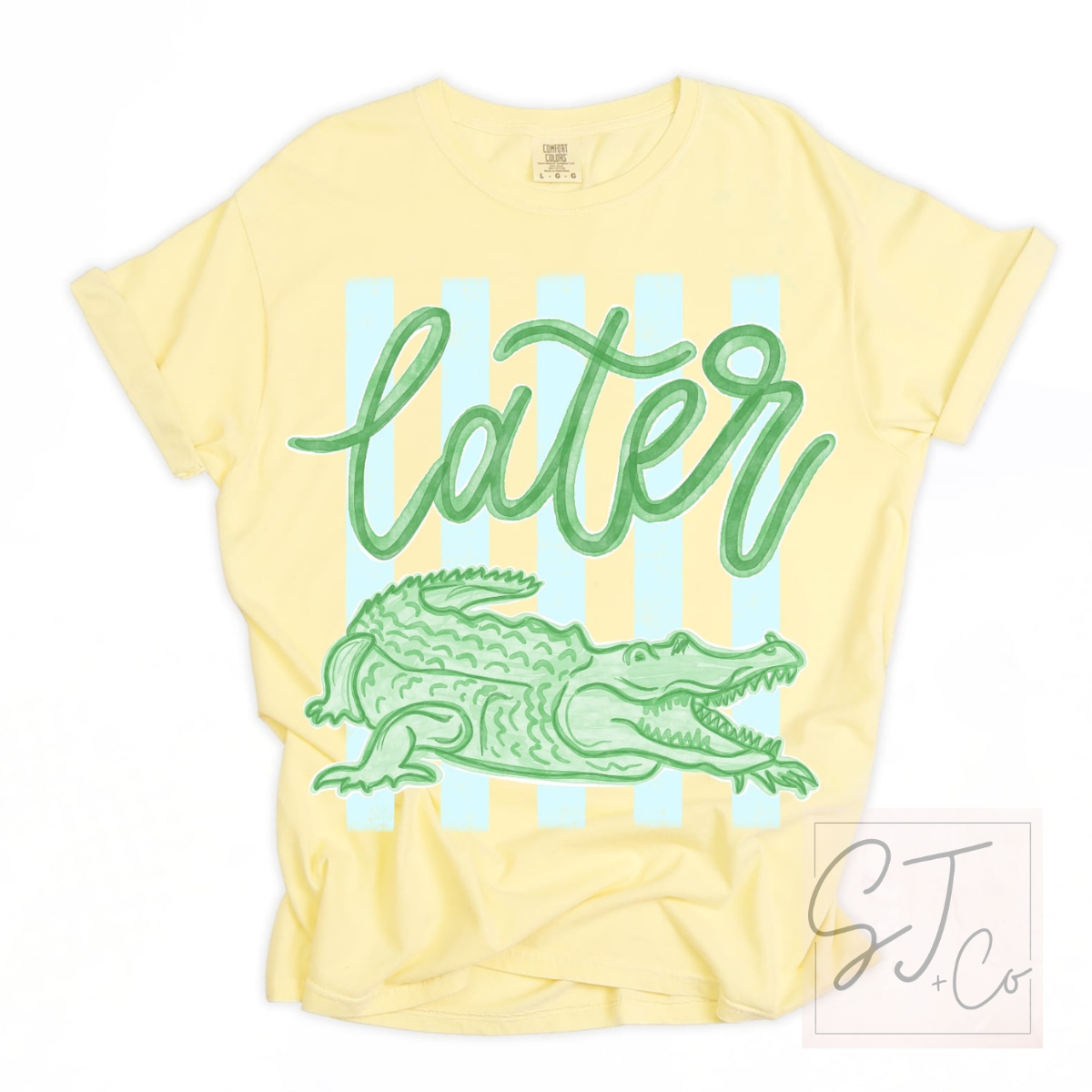 Later Gator Graphic Tee – Comfort Colors Cotton Tee