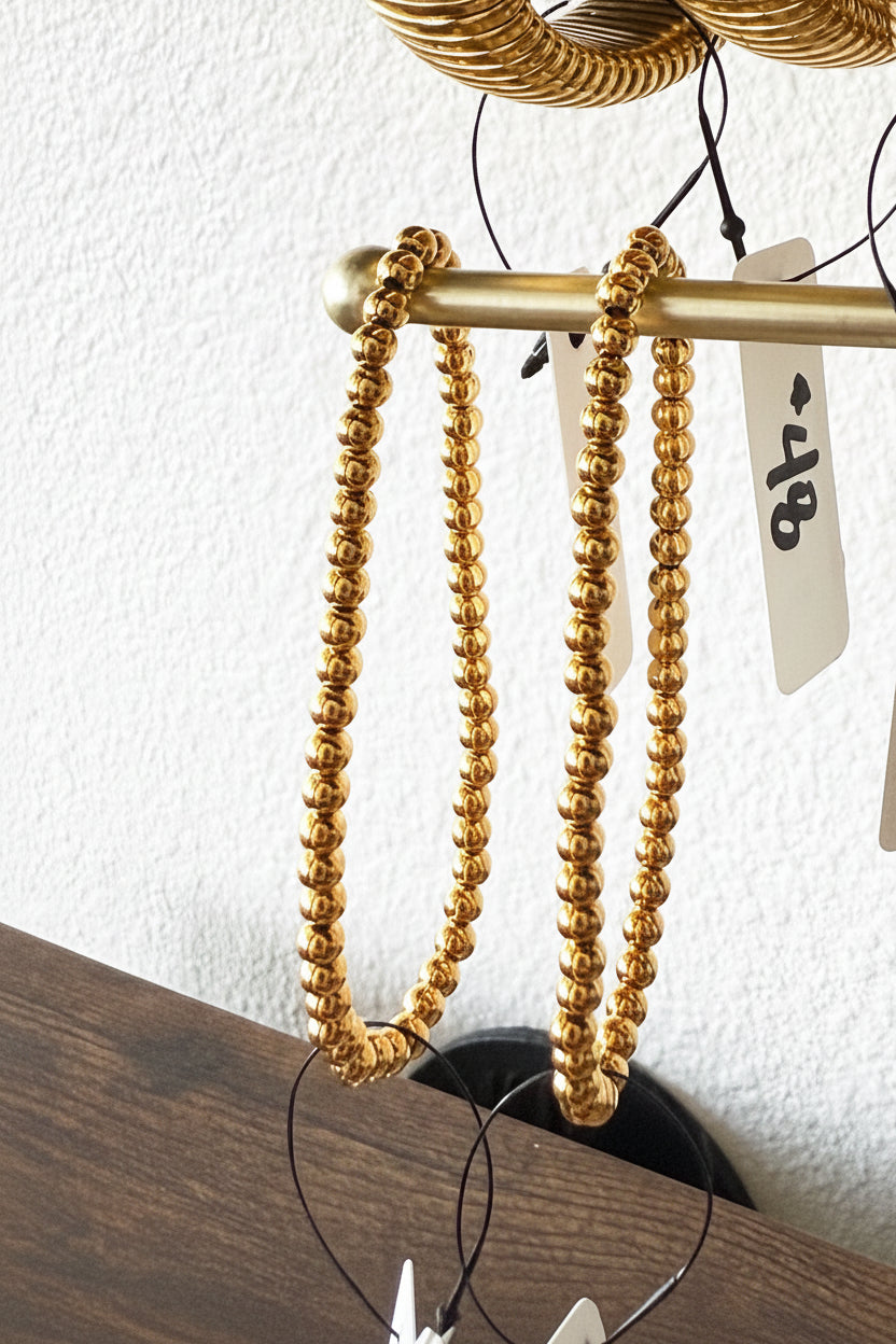 Chansutt Gold Beaded Bracelets