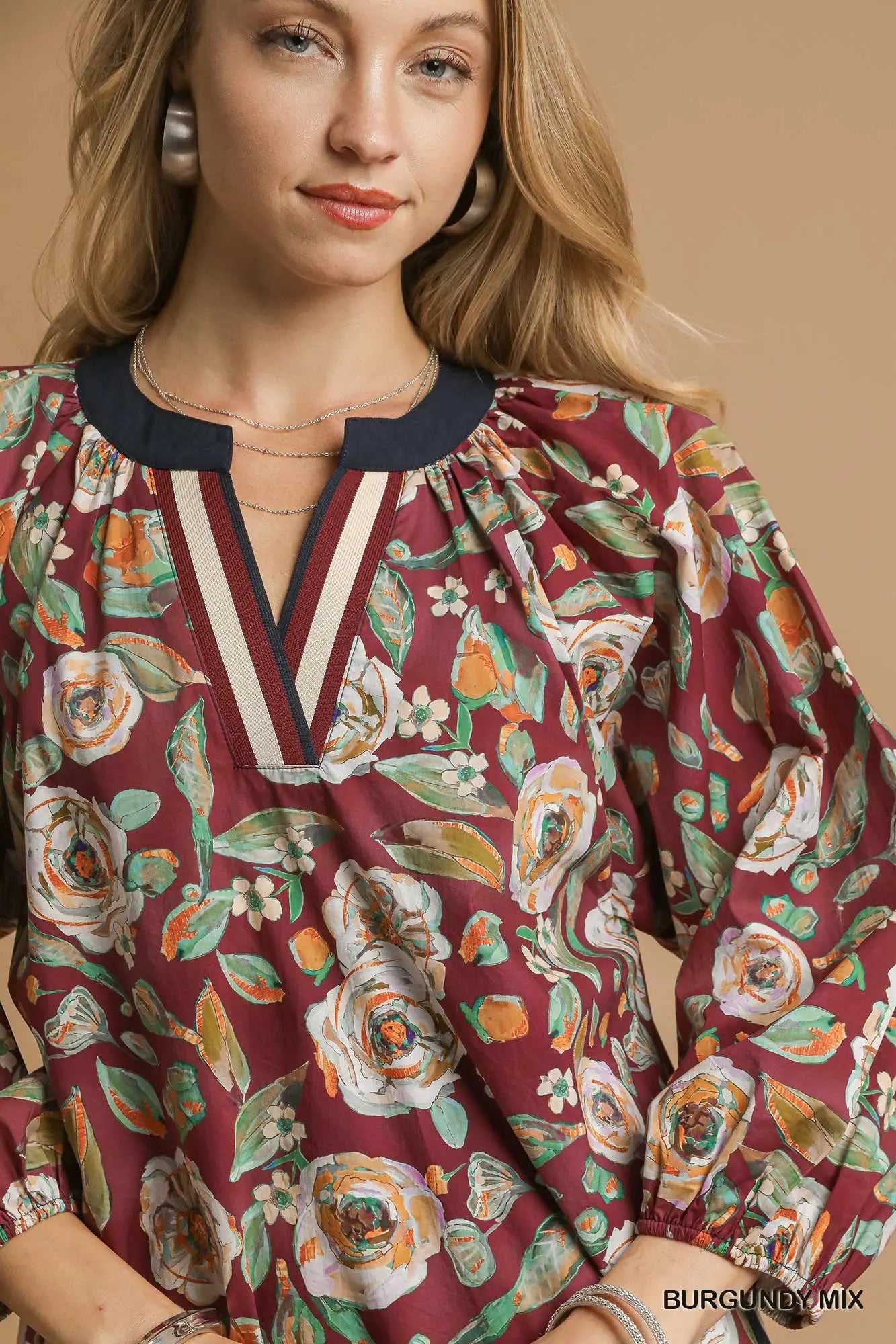 Vintage Camellia Floral Mini Dress