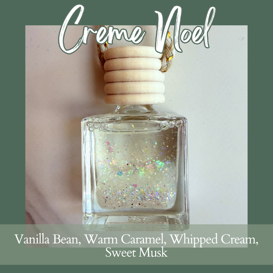 HWCC Creme Noel Hanging Car Diffuser