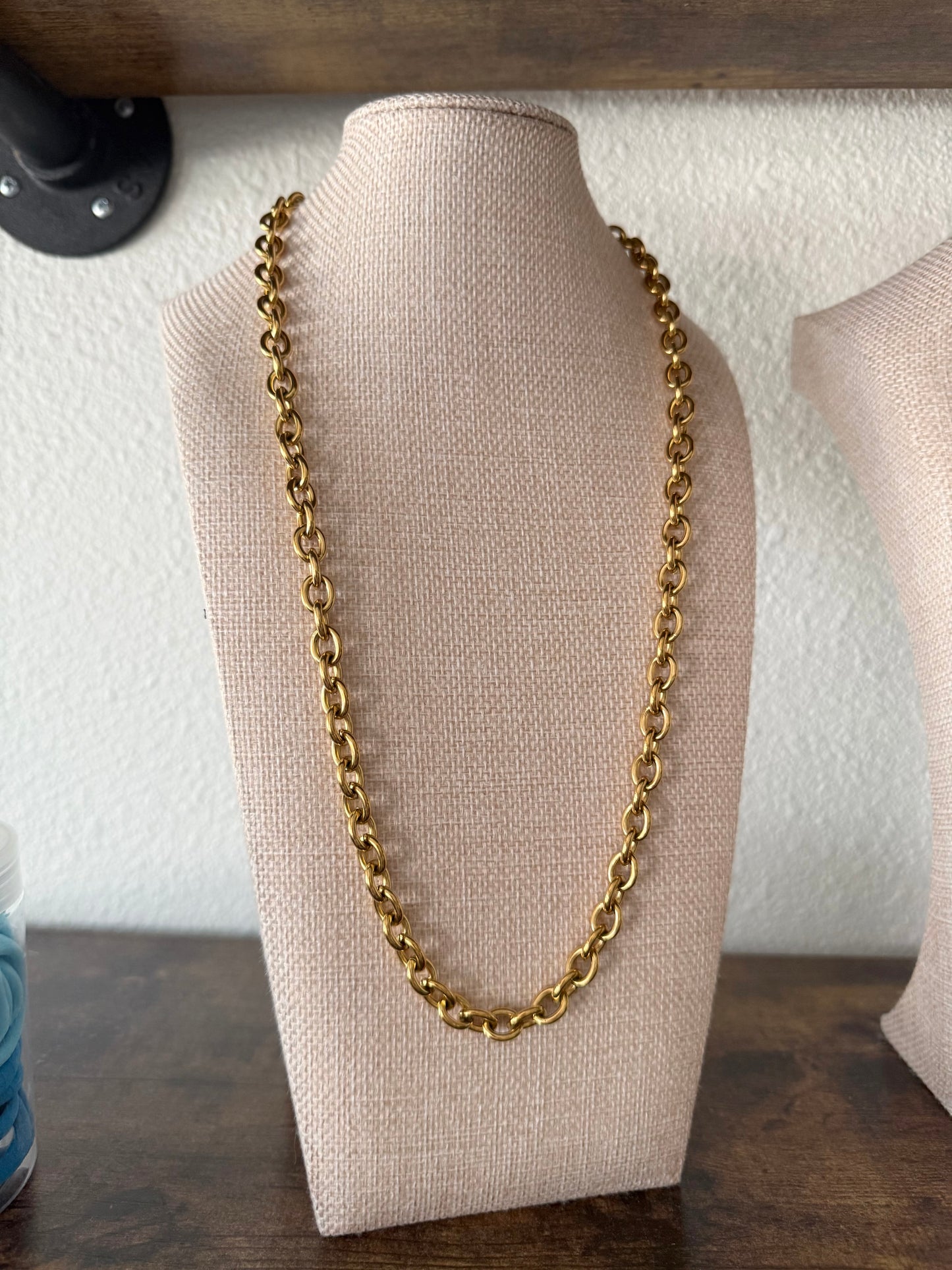 Chansutt Long Gold Chain Necklace