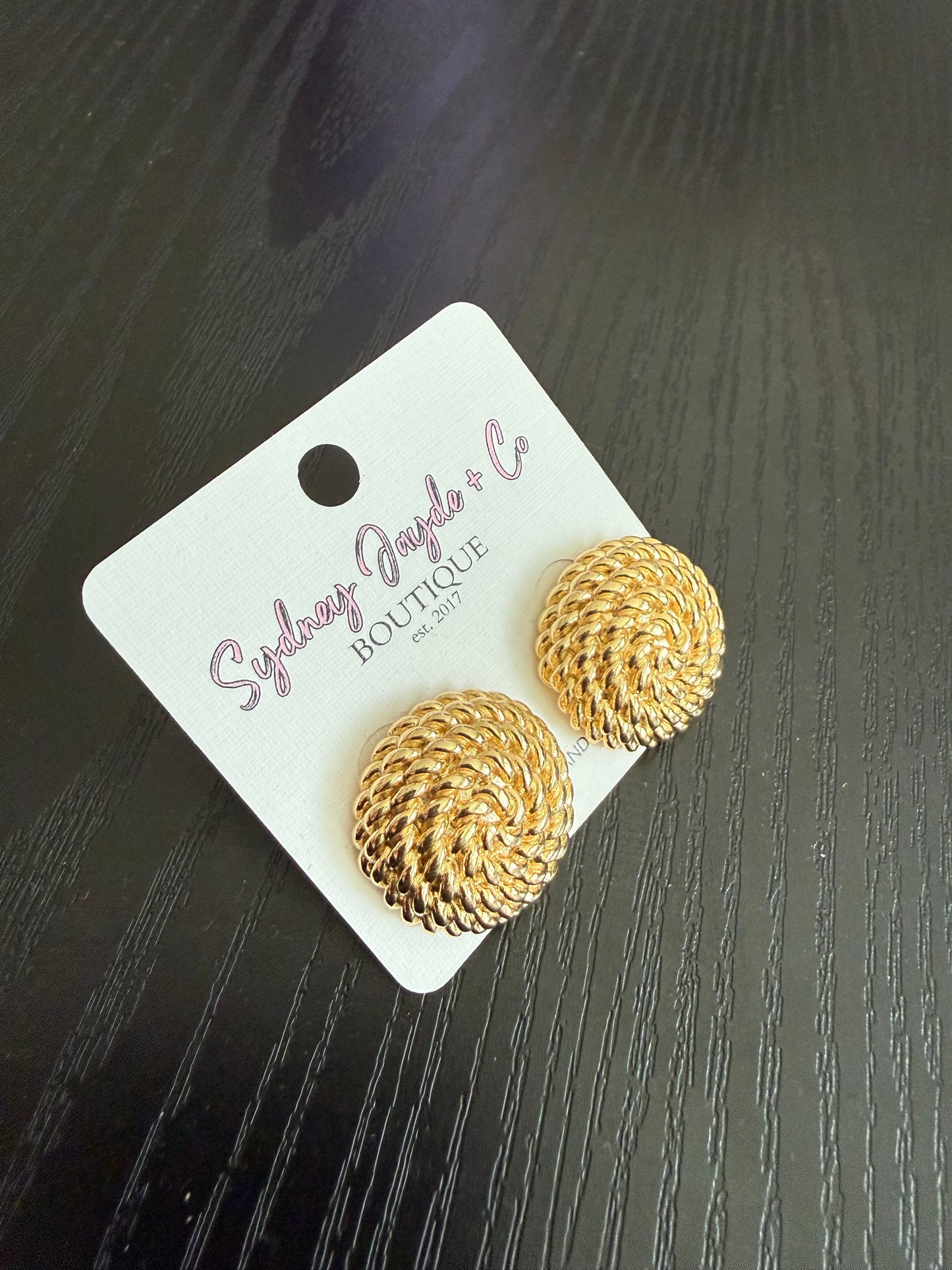 Gold Earrings
