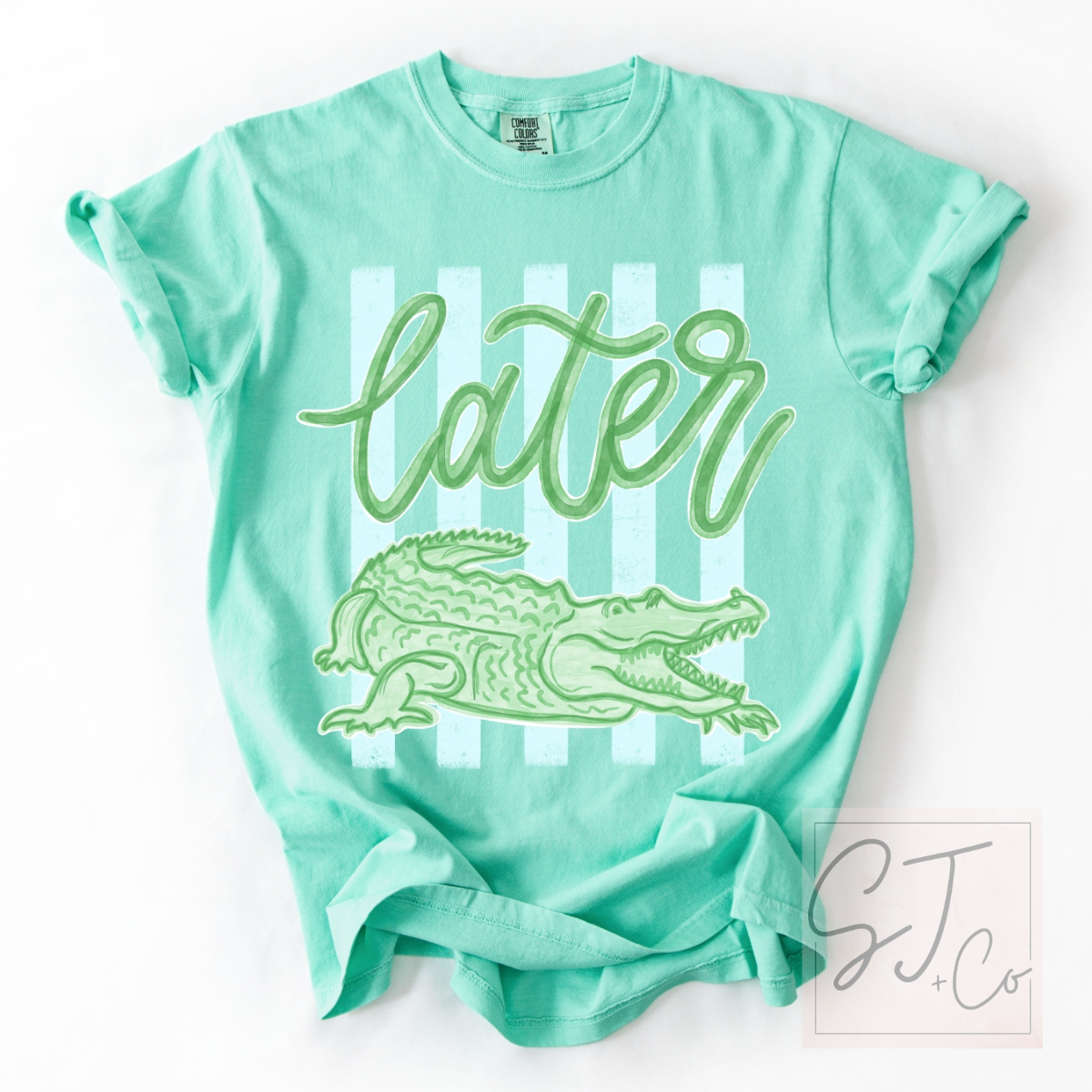 Later Gator Graphic Tee – Comfort Colors Cotton Tee
