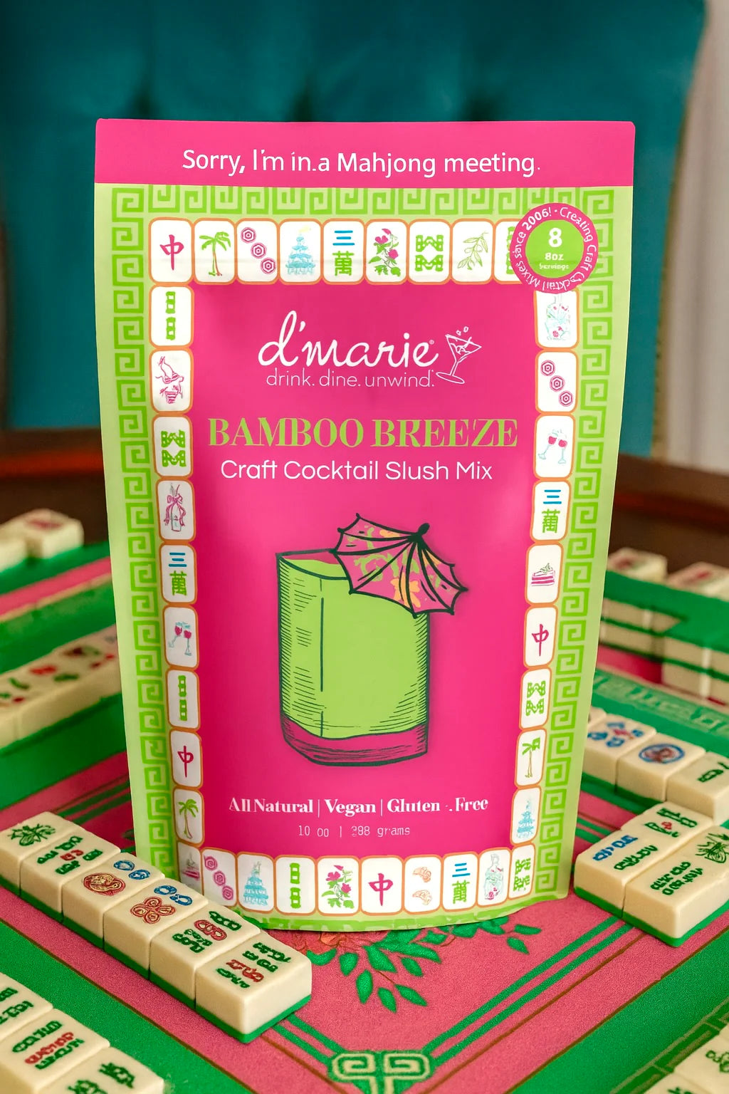 D'Marie Slush Mix- Bamboo Breeze Mahjong