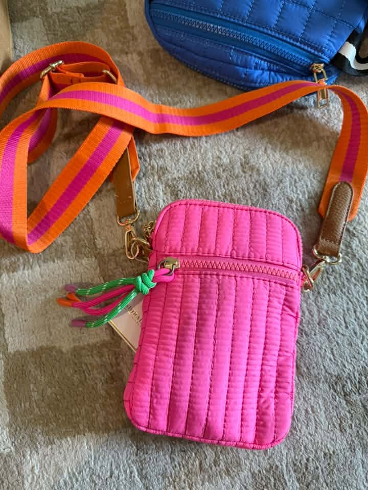 Shiraleah Hot Pink Crossbody Bag