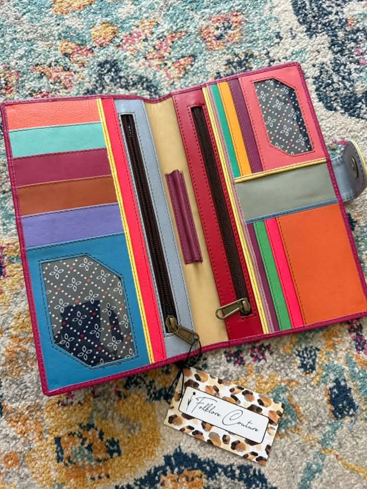 Folklore Couture Oversized Wallet