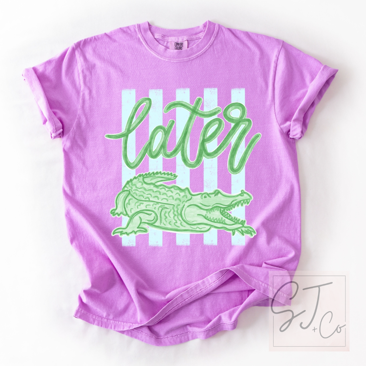 Later Gator Graphic Tee – Comfort Colors Cotton Tee