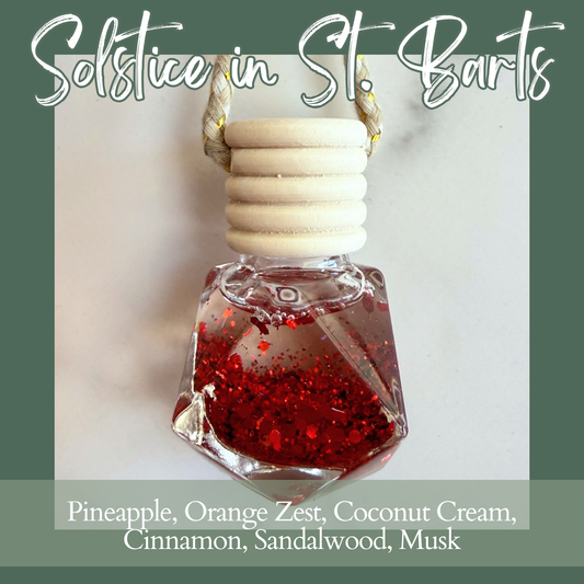 HWCC Solstice in St. Barts Hanging Car Diffuser