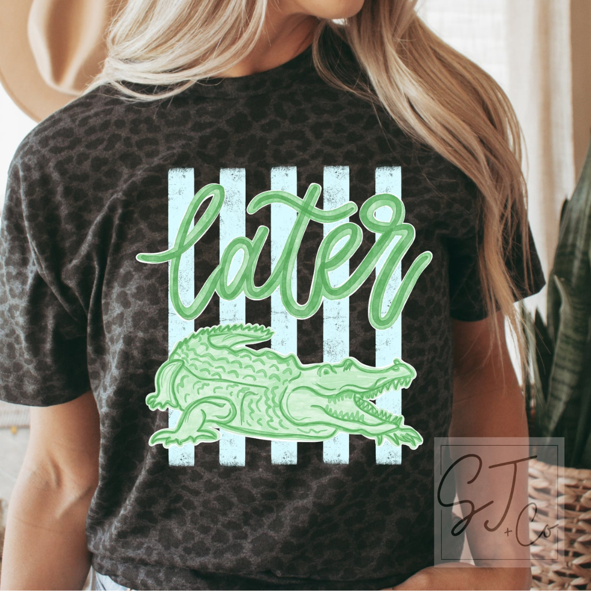 Later Gator Graphic Tee – Comfort Colors Cotton Tee
